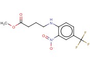 METHYL 4-[2-<span class='lighter'>NITRO</span>-4-(<span class='lighter'>TRIFLUOROMETHYL</span>)ANILINO]BUTANOATE