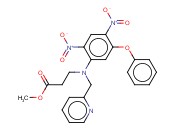 METHYL 3-((2,4-DINITRO-5-PHENOXYPHENYL)(PYRIDIN-2-YLMETHYL)AMINO)PROPANOATE