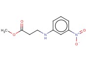 <span class='lighter'>b-Alanine</span>, N-(m-nitrophenyl)-, methyl <span class='lighter'>ester</span> (7CI,8CI)