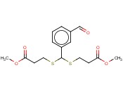 DIMETHYL 3,3'-((3-FORMYLPHENYL)METHYLENE)BIS(SULFANEDIYL)DIPROPANOATE