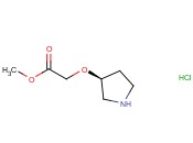(S)-(PYRROLIDIN-3-YLOXY)-ACETIC ACID METHYL ESTER HYDROCHLORIDE