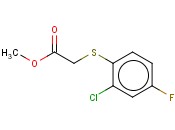 METHYL 2-(2-CHLORO-4-FLUOROPHENYLTHIO)ACETATE