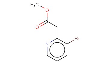 METHYL <span class='lighter'>3-BROMOPYRIDINE-2-ACETATE</span>