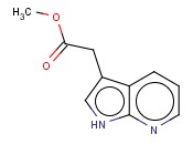 METHYL 2-(1H-<span class='lighter'>PYRROLO</span>[<span class='lighter'>2,3-B</span>]PYRIDIN-3-YL)ACETATE