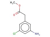 3-AMINO-5-<span class='lighter'>CHLOROPHENYLACETIC</span> ACID METHYL ESTER