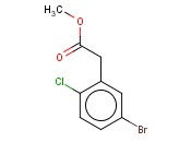 5-BROMO-2-<span class='lighter'>CHLOROPHENYLACETIC</span> ACID METHYL ESTER