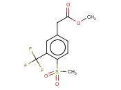 METHYL 2-(3-(TRIFLUOROMETHYL)-4-(METHYLSULFONYL)PHENYL)ACETATE