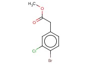 4-BROMO-3-<span class='lighter'>CHLOROPHENYLACETIC</span> ACID METHYL ESTER
