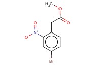 2-(4-溴-2-硝基苯基)乙酸甲酯