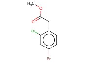 4-BROMO-2-<span class='lighter'>CHLOROPHENYLACETIC</span> ACID METHYL ESTER