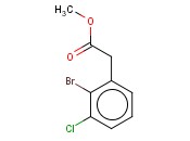2-BROMO-3-<span class='lighter'>CHLOROPHENYLACETIC</span> ACID METHYL ESTER