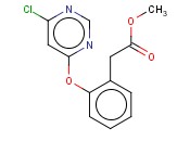BENZENEACETIC ACID, 2-[(6-CHLORO-4-PYRIMIDINYL)OXY]-, METHYL ESTER