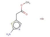 (2-<span class='lighter'>AMINO</span>-THIAZOL-5-YL)-ACETIC ACID METHYL ESTER <span class='lighter'>HYDROBROMIDE</span>