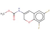 CARBAMIC ACID, N-(6,8-DIFLUORO-2H-1-BENZOPYRAN-3-YL)-, METHYL ESTER