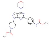 4-[6-[4-[(甲氧羰基)<span class='lighter'>氨基</span>]苯基]-4-(4-吗啉基)-1H-吡唑并[3,4-D]嘧啶-1-基]-1-<span class='lighter'>哌啶</span>羧酸甲酯