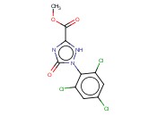 METHYL 2,5-DIHYDRO-5-OXO-1-(2,4,6-TRICHLOROPHENYL)-1H-1,2,4-TRIAZOLE-3-CARBOXYLATE