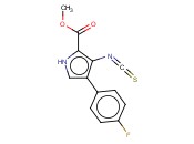METHYL 4-(4-FLUOROPHENYL)-3-ISOTHIOCYANATO-1H-PYRROLE-2-CARBOXYLATE