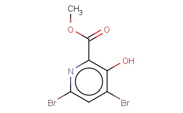 4,6-二<span class='lighter'>溴</span>-3-<span class='lighter'>羟基</span>-2-<span class='lighter'>吡啶</span>甲酸甲酯