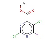 METHYL 2,5-DICHLORO-6-IODOPYRIMIDINE-4-CARBOXYLATE
