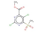METHYL 2,5-DICHLORO-6-METHYLSULFONYLPYRIMIDINE-4-CARBOXYLATE