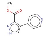 METHYL 4-(PYRIDIN-4-YL)-1H-PYRAZOLE-3-CARBOXYLATE