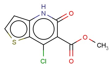 METHYL 7-CHLORO-5-OXO-4,5-DIHYDROTHIENO[3,2-B]PYRIDINE-6-CARBOXYLATE