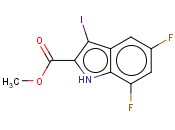 METHYL 5,7-DIFLUORO-3-IODO-1H-INDOLE-2-CARBOXYLATE