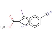METHYL 5-CYANO-3-IODO-1H-INDOLE-2-CARBOXYLATE