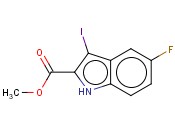 METHYL 5-FLUORO-3-IODO-1H-INDOLE-2-CARBOXYLATE