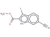 METHYL 6-CYANO-3-IODO-1H-INDOLE-2-CARBOXYLATE
