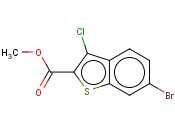 METHYL 6-BROMO-3-CHLORO-1-BENZOTHIOPHENE-2-CARBOXYLATE
