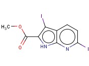 METHYL 3,6-DIIODO-1H-PYRROLO[2,3-B]PYRIDINE-2-CARBOXYLATE