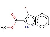 METHYL 3-<span class='lighter'>BROMOINDOLE</span>-2-CARBOXYLATE