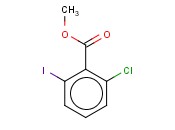 2-chloro-6-iodobenzoic acid methyl ester