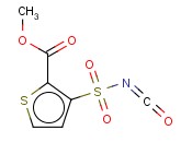 2-<span class='lighter'>甲</span>氧基羰基噻吩-3-<span class='lighter'>磺</span><span class='lighter'>酰</span><span class='lighter'>基</span>异氰酸酯