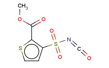 2-<span class='lighter'>甲</span>氧基羰基<span class='lighter'>噻吩</span>-3-磺<span class='lighter'>酰</span>基异氰酸酯