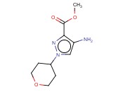 METHYL 4-AMINO-1-(TETRAHYDRO-2H-PYRAN-4-YL)-1H-PYRAZOLE-3-CARBOXYLATE