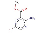 METHYL 3-<span class='lighter'>AMINO</span>-6-BROMOPYRAZINE-2-CARBOXYLATE