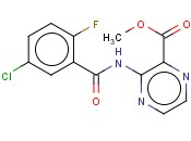 METHYL 3-(5-CHLORO-2-FLUOROBENZAMIDO)PYRAZINE-2-CARBOXYLATE