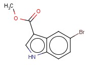 METHYL 5-<span class='lighter'>BROMOINDOLE</span>-3-CARBOXYLATE