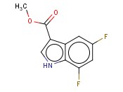 METHYL 5,7-DIFLUORO-1H-INDOLE-3-CARBOXYLATE