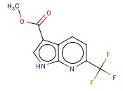 6-(三氟甲基)-1H-吡咯并[2,3-B]吡啶-3-羧酸甲酯