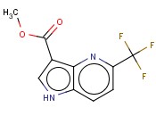 METHYL 5-(TRIFLUOROMETHYL)-1H-PYRROLO[3,2-B]PYRIDINE-3-CARBOXYLATE