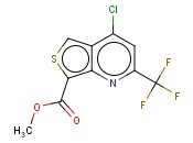 4-<span class='lighter'>氯</span>-6-(<span class='lighter'>三</span><span class='lighter'>氟</span><span class='lighter'>甲基</span>)噻吩并[3,4-b]吡啶-5-羧酸<span class='lighter'>甲</span>酯