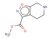 METHYL 4,5,6,7-TETRAHYDROISOXAZOLO[5,4-C]PYRIDINE-3-CARBOXYLATE