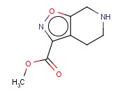 METHYL 4,5,6,7-TETRAHYDROISOXAZOLO[5,<span class='lighter'>4-C</span>]<span class='lighter'>PYRIDINE</span>-3-CARBOXYLATE