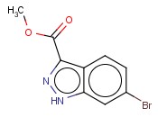 METHYL 6-<span class='lighter'>BROMO-1H-INDAZOLE-3-CARBOXYLATE</span>
