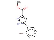METHYL 5-(2-BROMOPHENYL)-1H-PYRAZOLE-3-CARBOXYLATE