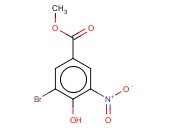 3-<span class='lighter'>溴</span>-4-羟基-5-硝基<span class='lighter'>苯甲酸</span>甲酯