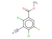 METHYL 2,4-DICHLORO-3-CYANO-5-FLUOROBENZOATE
